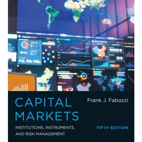 Capital Markets (inbunden, eng)