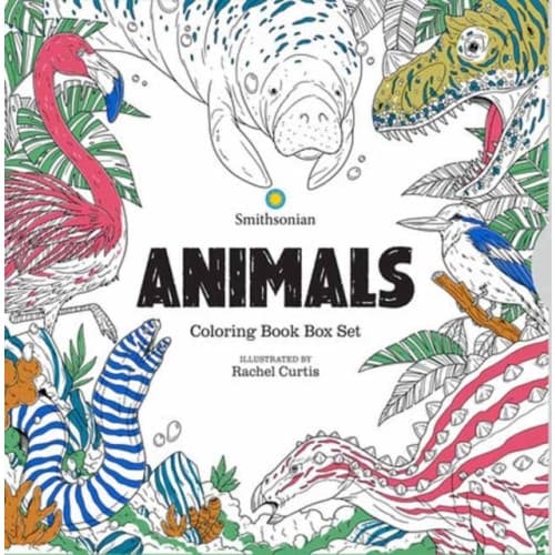 Animals: A Smithsonian Coloring Book Box Set (häftad, eng)