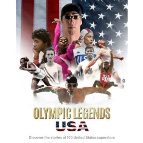 Olympic Legends - USA (inbunden, eng)