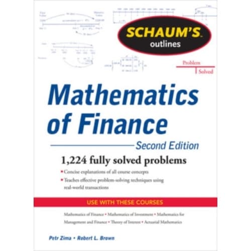 Schaum's Outline of Mathematics of Finance, Second Edition (häftad, eng)