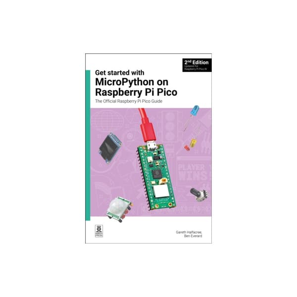 Get started with MicroPython on Raspberry Pi Pico (häftad, eng)