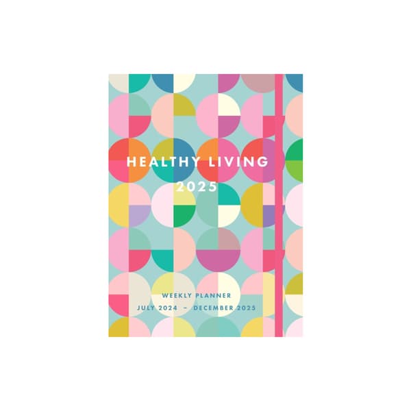 Healthy Living 2025 Weekly Planner (inbunden, eng)