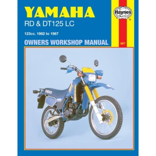 Yamaha RD & DT125LC (82 - 87) Haynes Repair Manual (häftad, eng)