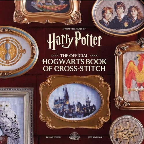Harry Potter: The Official Hogwarts Book of Cross-Stitch (inbunden, eng)