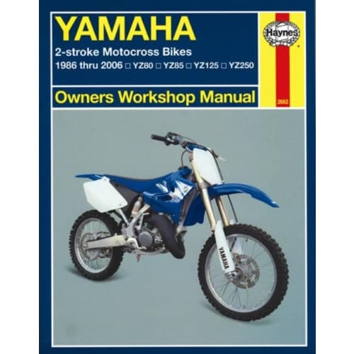 Yamaha 2-stroke Motocross Bikes (86 - 06) Haynes Repair Manual (häftad, eng)