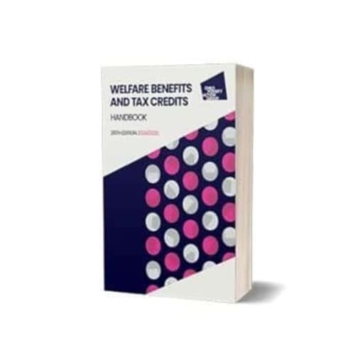 Welfare Benefits and Tax Credits Handbook - 2024, 26th edition (häftad, eng)