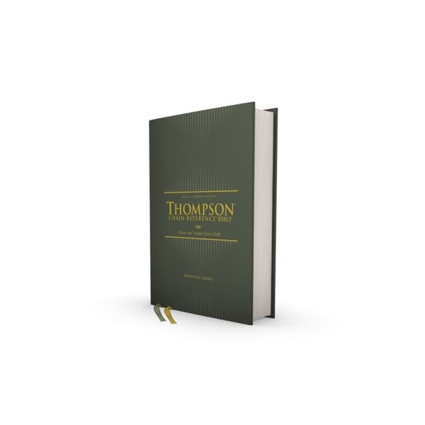 ESV, Thompson Chain-Reference Bible, Hardcover, Green, Red Letter (inbunden, eng)