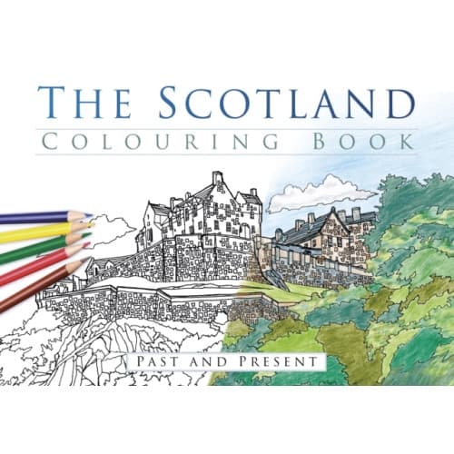 The Scotland Colouring Book: Past and Present (häftad, eng)