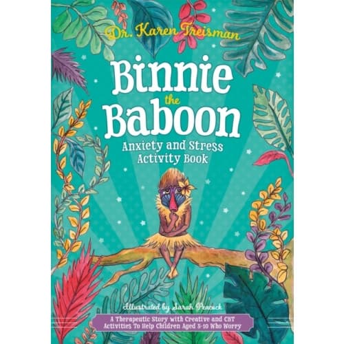 Binnie the Baboon Anxiety and Stress Activity Book (häftad, eng)