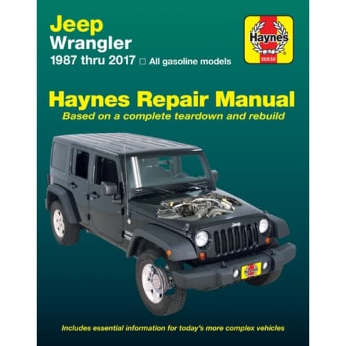 Jeep Wrangler ('87-'17) (häftad, eng)