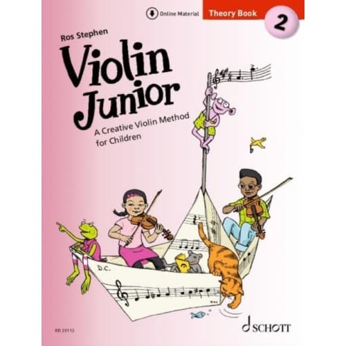 Violin Junior: Theory Book 2 Vol. 2 (häftad, eng)