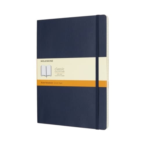 Moleskine Sapphire Blue Extra Large Ruled Notebook Soft (häftad, eng)