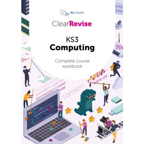 ClearRevise KS3 Computing Complete Course Workbook (häftad, eng)