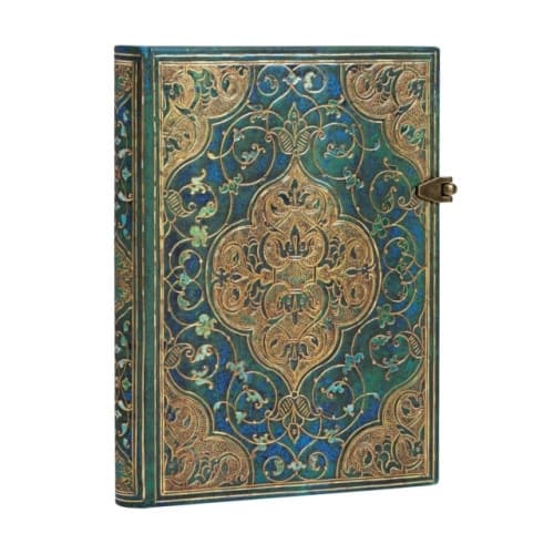 Turquoise Chronicles Midi Lined Hardcover Journal (inbunden, eng)