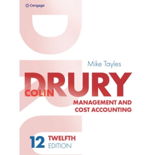 Management and Cost Accounting (häftad, eng)