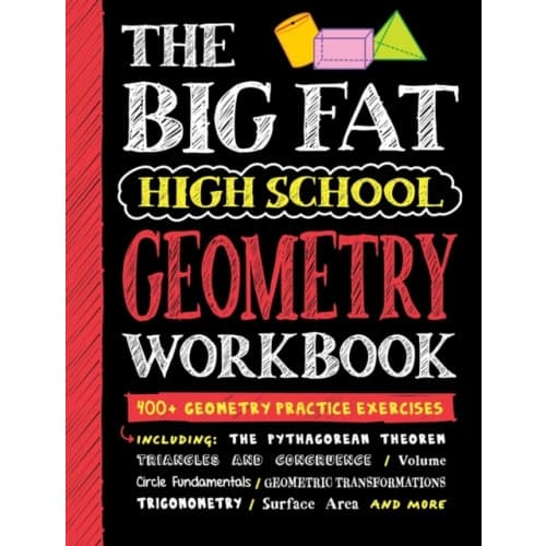 The Big Fat High School Geometry Workbook (häftad, eng)