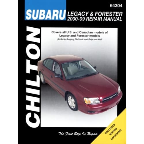 Subaru Legacy (00-09 ) (Chilton) (häftad, eng)