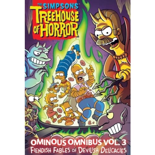 The Simpsons Treehouse of Horror Ominous Omnibus Vol. 3 (inbunden, eng)