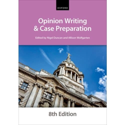 Opinion Writing and Case Preparation (häftad, eng)
