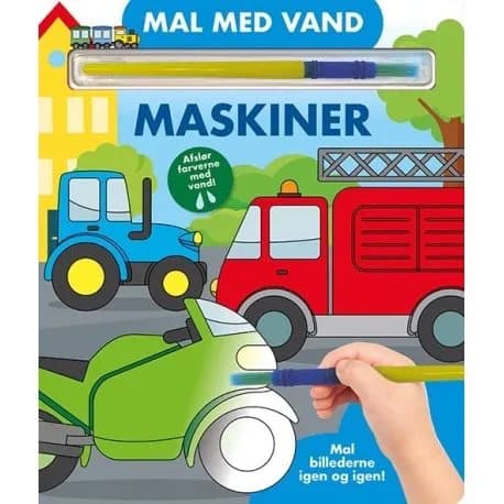 Måla med vatten - Maskiner