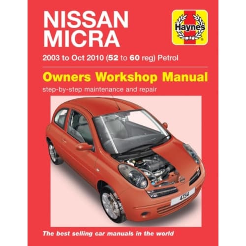 Nissan Micra (03 - Oct 10) Haynes Repair Manual (häftad, eng)