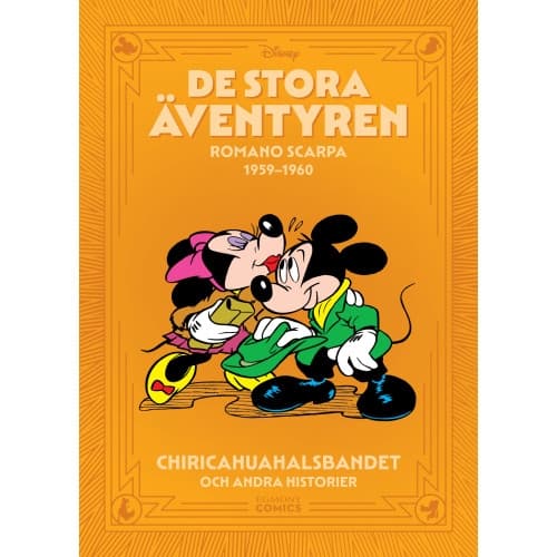 De stora äventyren. Romano Scarpa 1959-1960, Chiricahuahalsbandet och andra historier (bok, kartonnage)
