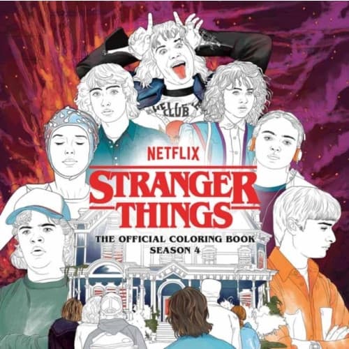 Stranger Things: The Official Coloring Book, Season 4 (häftad, eng)
