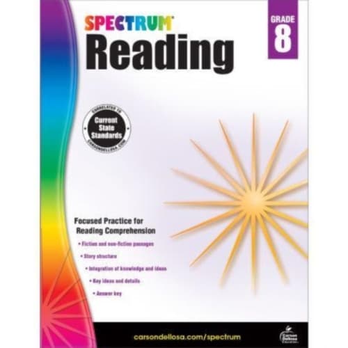 Spectrum Reading Workbook Grade 8 (häftad, eng)