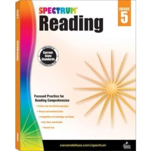 Spectrum Reading Workbook Grade 5 (häftad, eng)