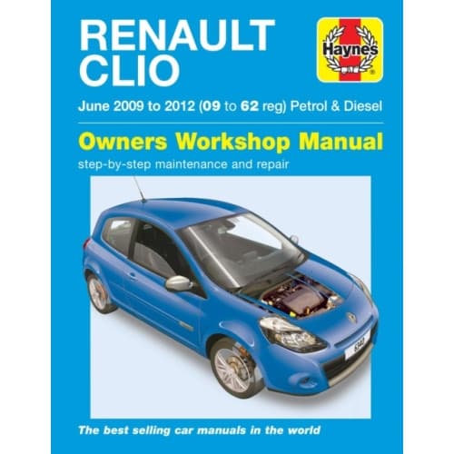 Renault Clio (Jun '09-'12) 09 To 62 (häftad, eng)