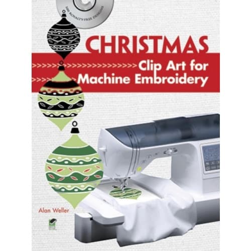 Christmas Clip Art for Machine Embroidery (häftad, eng)