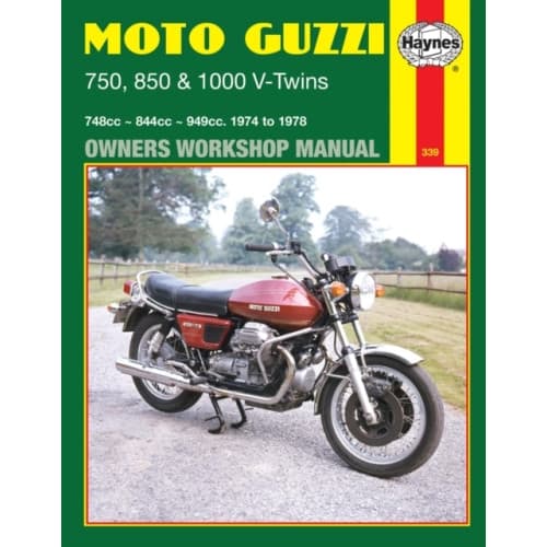 Moto Guzzi 750, 850 & 1000 V-Twins (74 - 78) (häftad, eng)