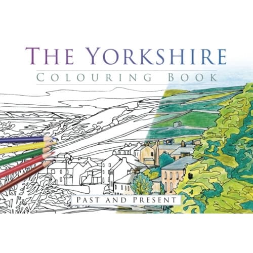The Yorkshire Colouring Book: Past and Present (häftad, eng)