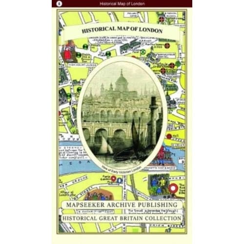 Historical Map of London (häftad, eng)