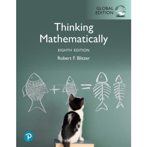 Thinking Mathematically, Global Edition (häftad, eng)