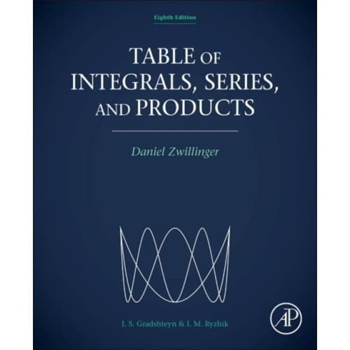 Table of Integrals, Series, and Products (inbunden, eng)