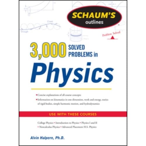 Schaum's 3,000 Solved Problems in Physics (häftad, eng)