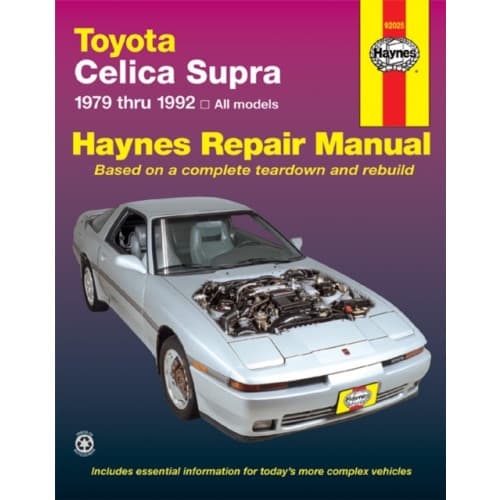 Toyota Celica Supra 1979-1992) Haynes Repair Manual (USA) (häftad, eng)