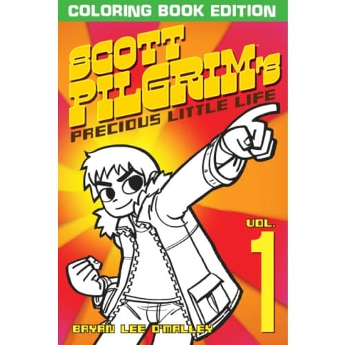 Scott Pilgrim’s Precious Little Life Coloring Book (häftad, eng)