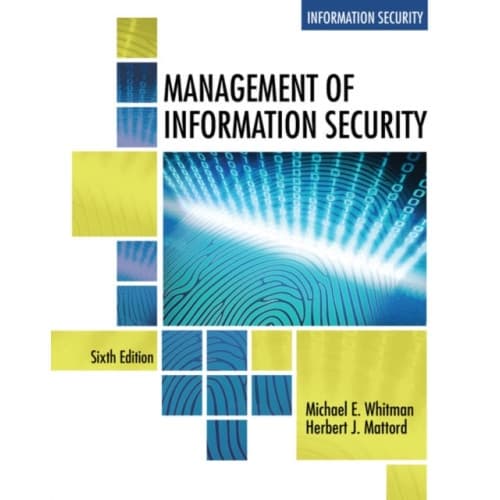 Management of Information Security (häftad, eng)