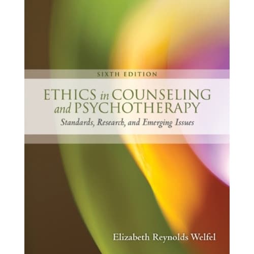 Ethics in Counseling and Psychotherapy (häftad, eng)
