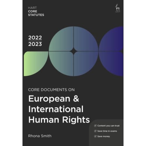 Core Documents on European & International Human Rights 2022-23 (häftad, eng)