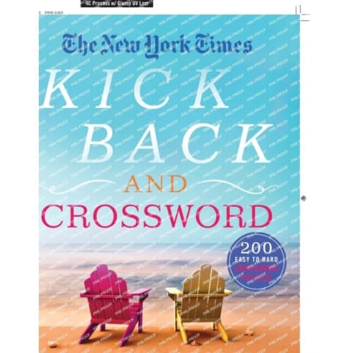 The New York Times Kick Back and Crossword (häftad, eng)