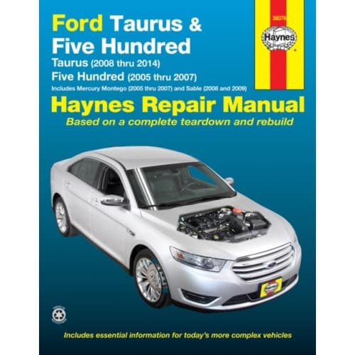 Ford Taurus (08-14) & Five Hundred (05-07) & Mercury Montego (05-07) & Sable (08-09) Haynes Repair Manual (USA) (häftad, eng)
