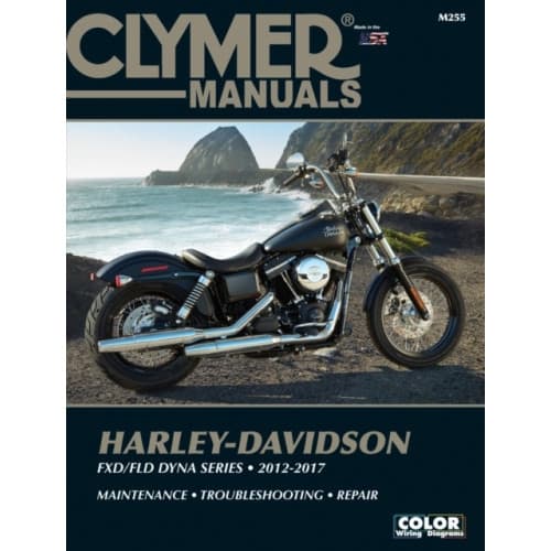 Harley-Davidson FXD/FLD Dyna Series (12-17) Clymer Repair Manual (häftad, eng)