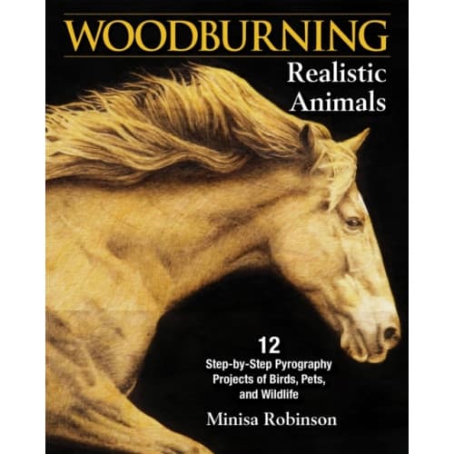 Woodburning Realistic Animals (häftad, eng)