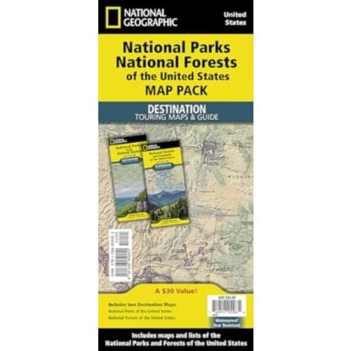National Parks & National Forest of the Us [Map Pack Bundle]