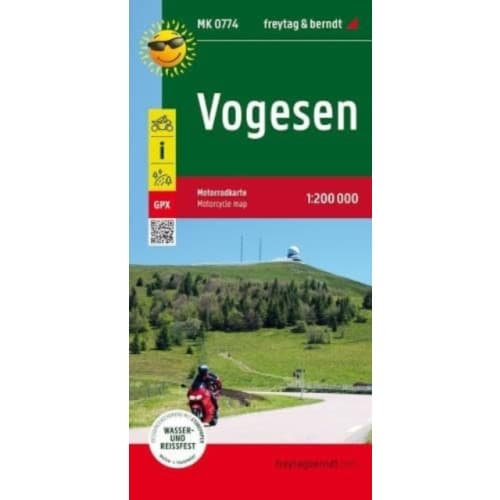 Vogesen, Motorcycle map 1:200.000