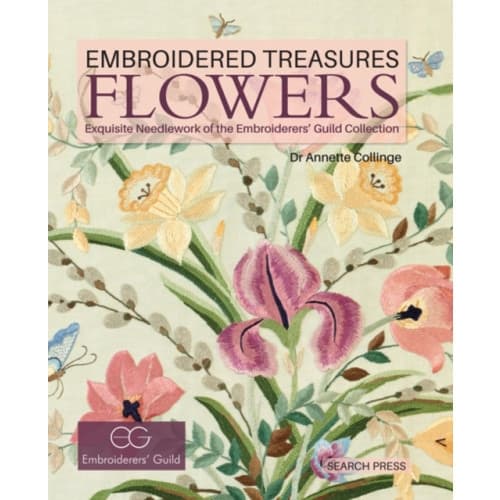 Embroidered Treasures: Flowers (inbunden, eng)