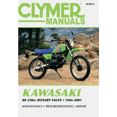Kawasaki 80-350cc Rotary Valve Motorcycle (1966-2001) Service Repair Manual (häftad, eng)